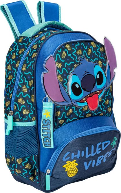 Kit Mochila, Lapicera y Lonchera Stitch