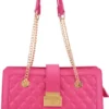 Bolso Crossbody Rosa con Broche!!!