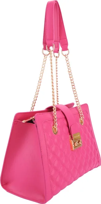 Bolso Crossbody Rosa con Broche!!!