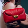 Bolsa Holly Land Roja Asa de Cadena