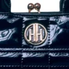 Mini Bolso Negro Imaticion Piel Charol