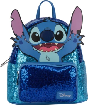 Minimochila Stitch con Lentejuelas