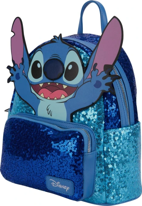 Minimochila Stitch con Lentejuelas