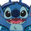 Minimochila Stitch con Lentejuelas