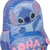 Kit de Mochila, Lonchera y Lapicera Holografica stitch