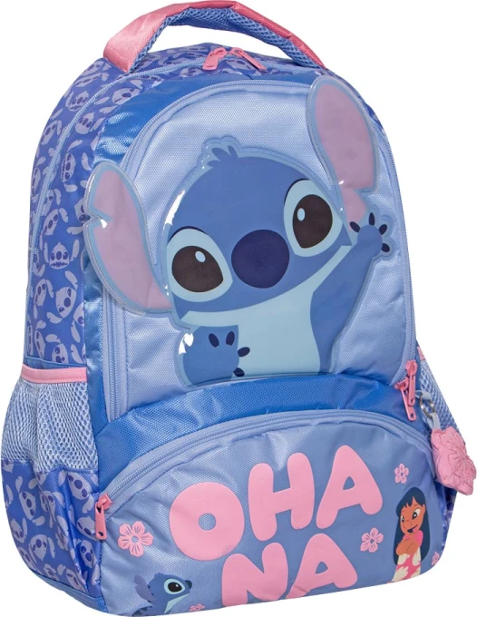 Kit de Mochila, Lonchera y Lapicera Holografica stitch