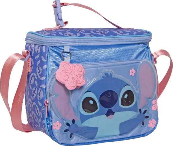 Kit de Mochila, Lonchera y Lapicera Holografica stitch