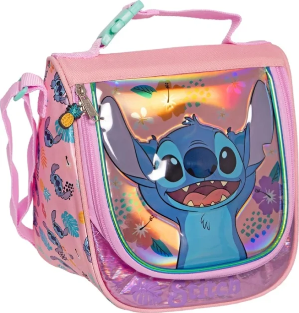 Lonchera Holografica stitch