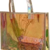 Bolsa Tote de Playa Transparente Tornasol